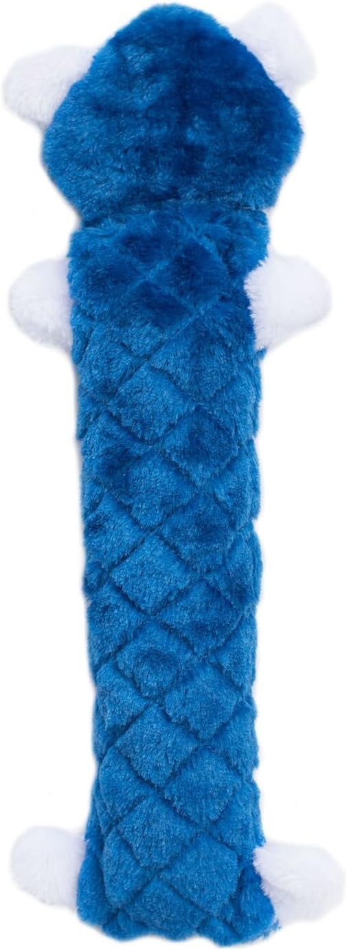 ZippyPaws Hanukkah Jigglerz Dog Toy, Star of David Bear - Interactive Plush Squeaky Toy for Small & Medium Dogs & Puppies, Stuffed Jewish Holiday Crinkle Dog Toy Gifts