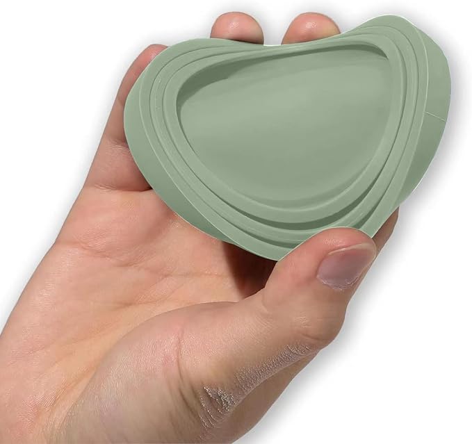 OHMO 3-in-1 Dog Food Can Lids, Cat Food Can Covers, 2pcs, Sage Green