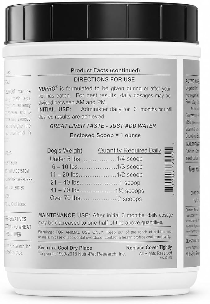 NUPRO® Joint & Immunity Support, 30 Ounces