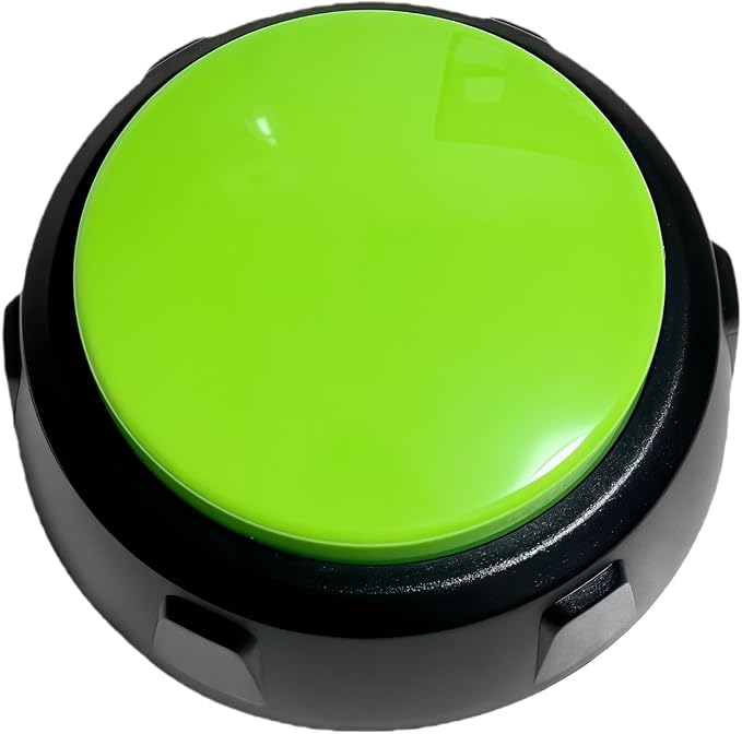 Dog Buttons for Communication, Recordable Button, Green