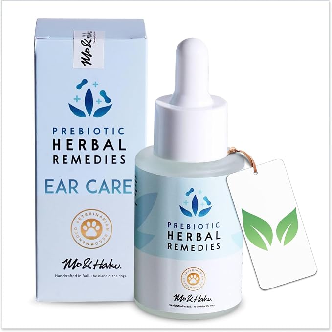 Dog Ear Infection Treatment, Natural Ear Cleaner, Plant-Based