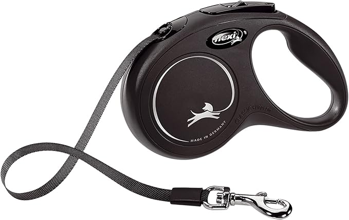 Flexi - New Classic Leash - Black - S - 16 ft
