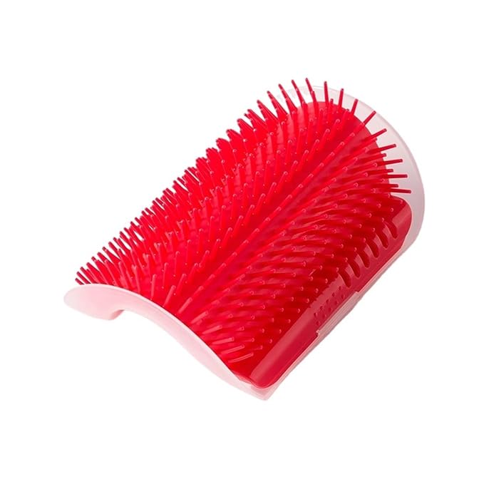 2pcs Compatible For Cat Massage Tool Pet Hair Removal Comb Wall Corner Cleaning Rubbing Brush Cats Toys Beauty Supplies(H)