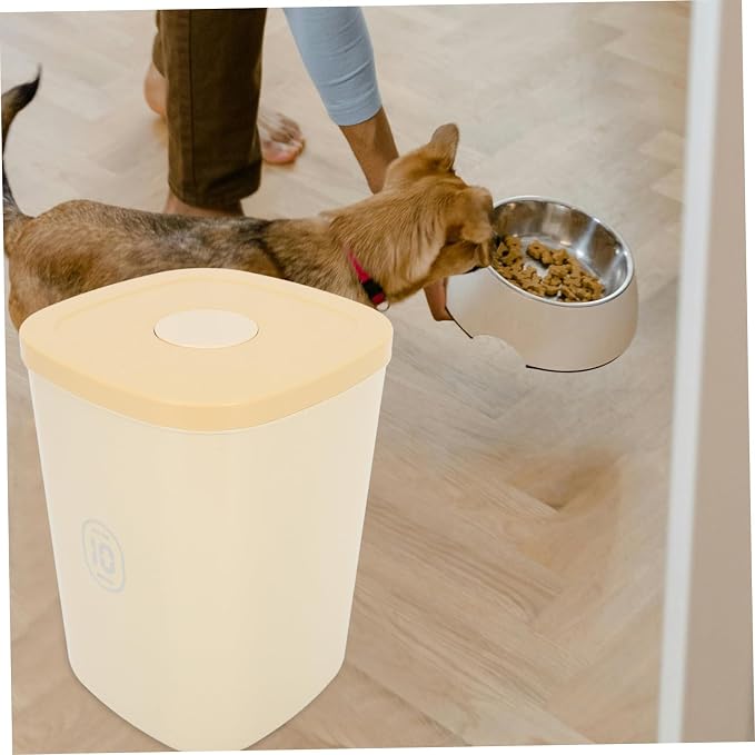 TOYANDONA Vacuum Sealed Pet Food Storage Bin Capacity Airtight Dog Cat Food Container for Freshness Moisture Grains Holder Extra