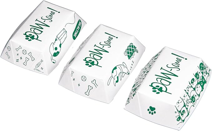 SCT Small Disposable Pet Food Bowl, 1/2 Cup, 50 Count