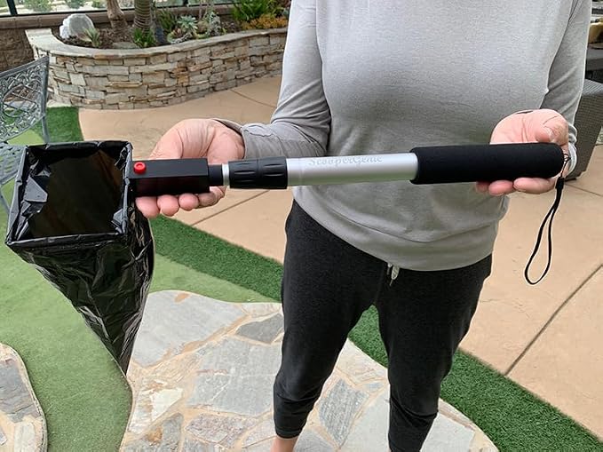 Pooper Scooper, Sturdy, Lightweight, Aluminum, Extendable, Hands Free, Clean