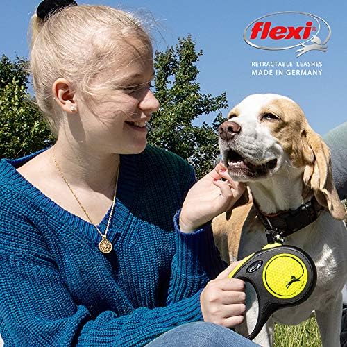 Flexi Automatic Leash New Classic Neon S Tape 5 M, Multi