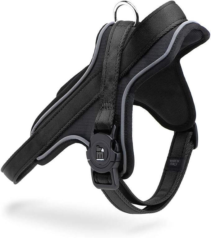 MyFamily Made in Italy Polyester Dog Bib, Your Dog's Master Data Always with You, Smartphone Connection with NFC Technology, Model K, memopet Collection