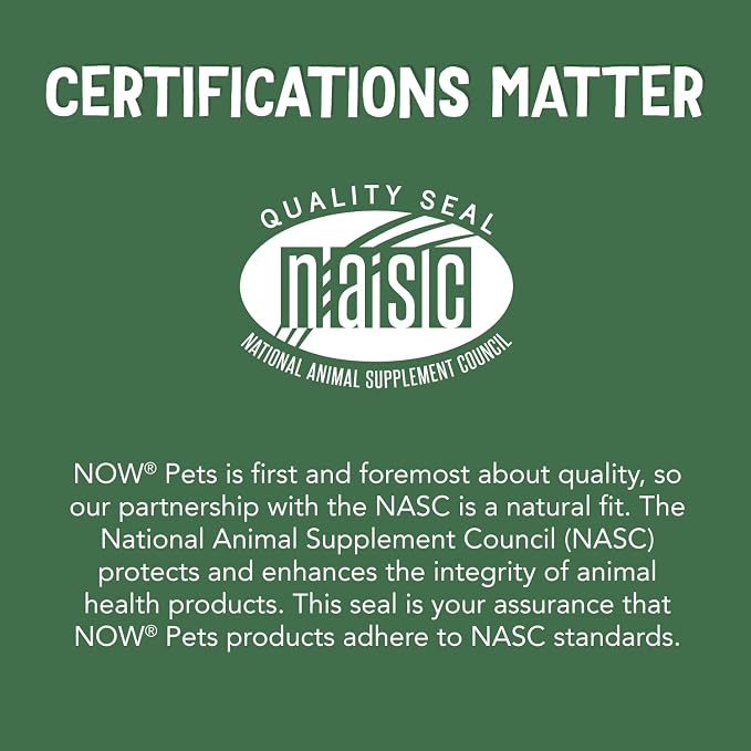 NOW Pet Health, Omega 3 Supplement, Formulated for Cats & Dogs, 180 Softgels