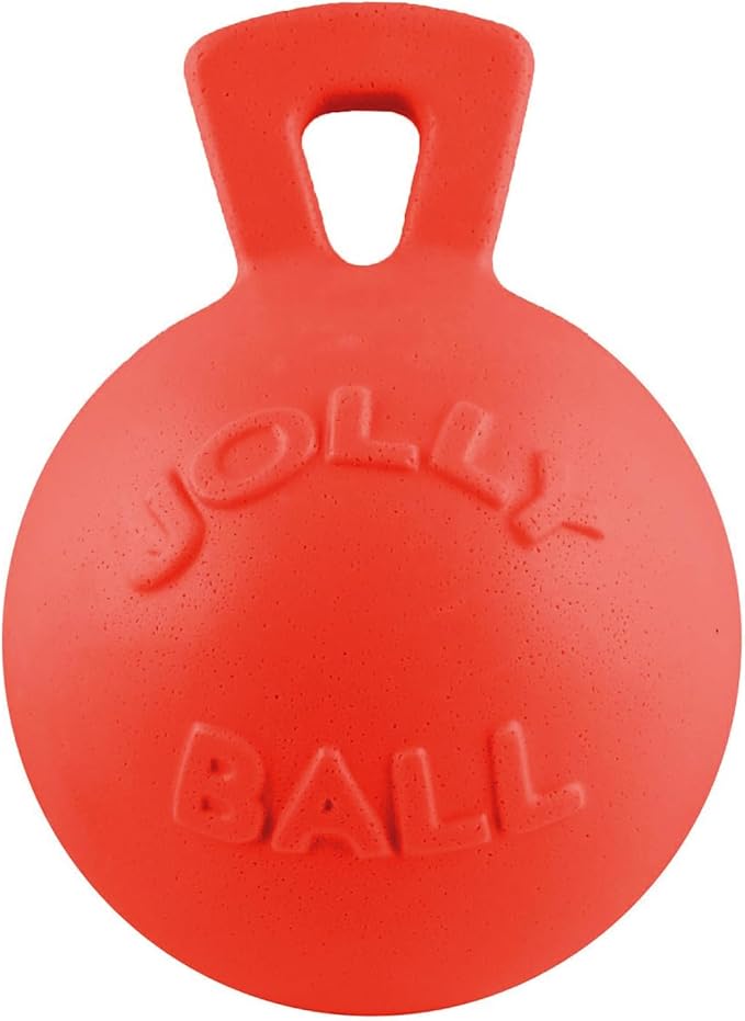 Tug-N-Toss Ball Color: Purple, Size: 8" H x 6" W x 6" D