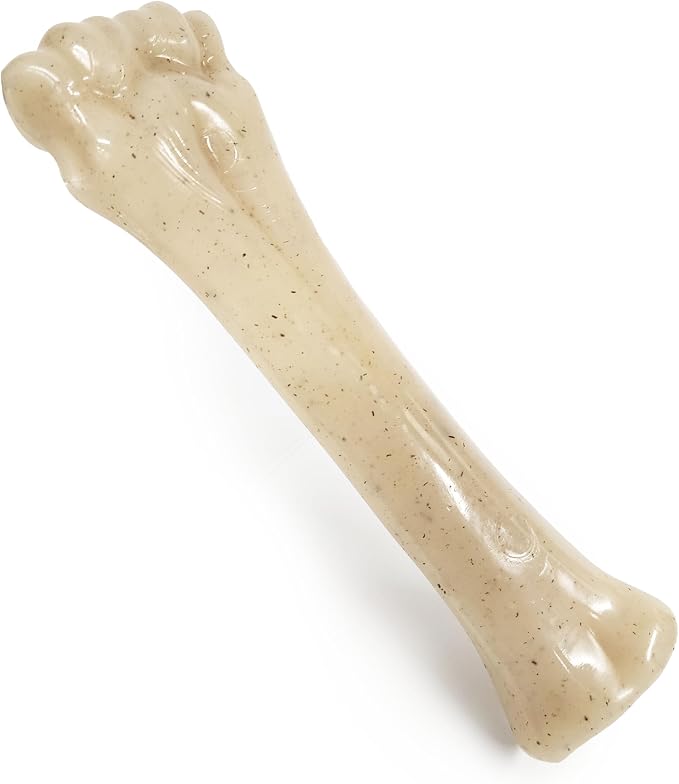 Nylabone Strong Chew Gourmet Style Knuckle Bone Dog Chew Toy, X-Large | Filet mignon flavor, durable chew toys, long lasting, encourages healthy chewing, helps clean teeth, for dogs 50+ lbs