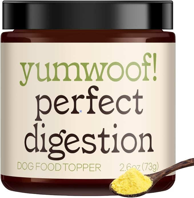 Perfect Digestion by Yumwoof - Non-GMO, Human-Grade Dog Food Topper