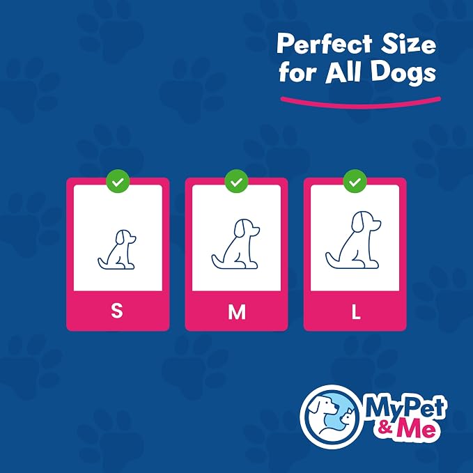 My Pet & Me Rubber Squeaky Dog Toys for Small Dogs and Puppies, Soft Latex Squeak Toy for Light to Moderate Chewers, Teething and Fetch Play with Squeaker (Blue Mouse, 4.3 Inch)