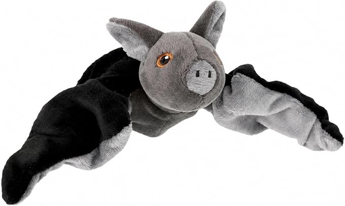 Flying Bat Dog Toy, Battery Operated Interactive Toy for Small Dogs (1PC) | Soft Plush Material, Motion Sensor Activation, Realistic Chirping and Flapping Sounds, USB Rechargeable, Indoor Pet Play
