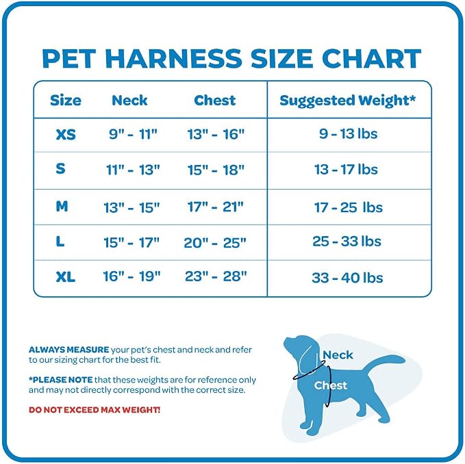 Voyager Step-in Flex Adjustable Dog Harness - Red, X-Small | 13 - 16" in Chest, Fully Adjustable, Reflective Bands, All Weather Breathable Air Mesh, Lightweight, Fast Drying