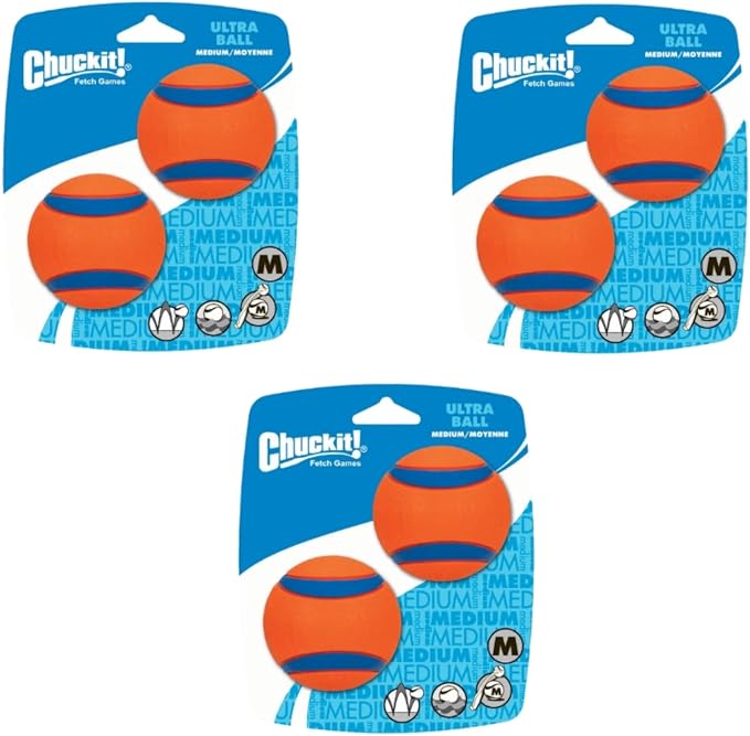 Chuckit! Ultra Ball Medium 3 Pack of 2