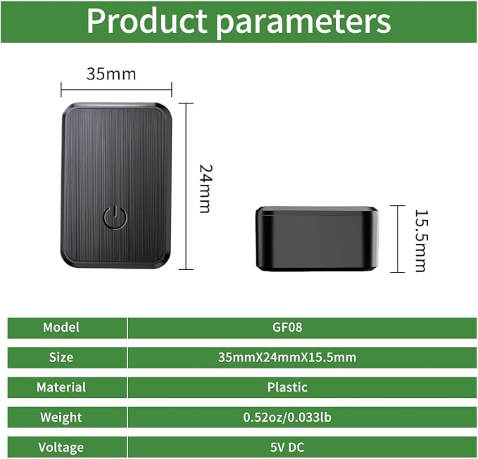 GPS Tracker for Vehicles - Tracking Devices for Cars Hidden, Tracker Device for Vehicles No Monthly Fee, Magnetic Car Tracker Device Real-Time Location, No Subscription, for Cars Kids Pet Trucks
