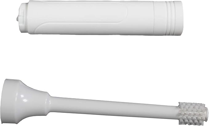 Penn-Plax 360° Electric Pet Toothbrush – Battery Operated (AA) – Super Soft Bristles for Ultimate Comfort – Safe for All Dogs and Cats