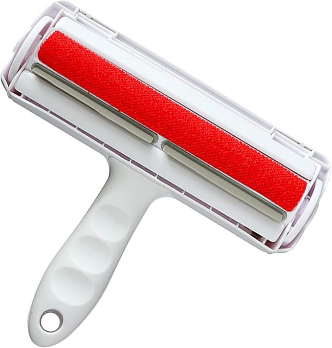 Comfortable Handle Reusable Pet Hair Remover | Cat & Dog Instant Hair Remover for Bedding, Carpet & Furniture | Suitable for Every Material | Hair-Free Home Guaranteed | Cost Effective Product.