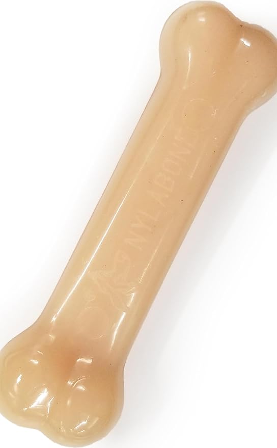 Nylabone Power Chew Original Bone Dog Chew Toy, Original Flavor, Small | Durable chew toys, long lasting, flavor throughout, discourages destructive chewing, keeps dogs busy, for dogs up to 25 lbs