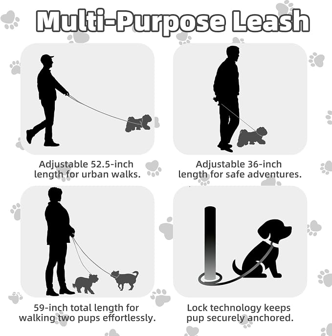 PUPTECK Dog Harness and Leash Set Small Sized, Lightweight Step-in Puppy Harness, Escape Proof No Pull Cute Pet Vest Harnesses, Black&White Checkered XS