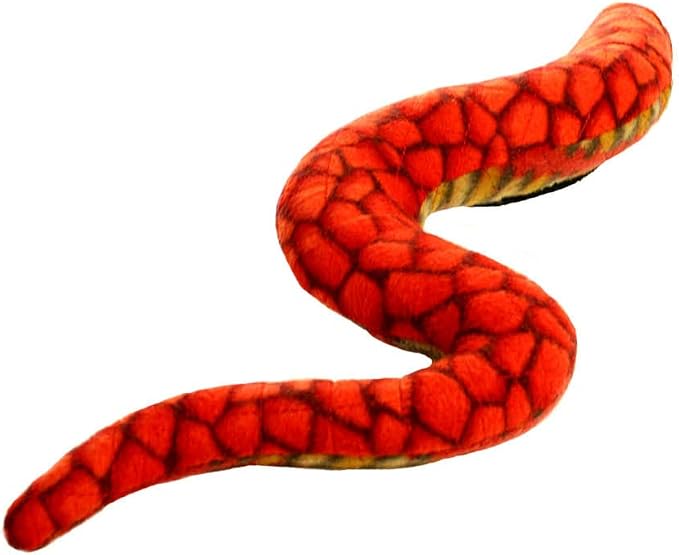 TUFFY® : 2 Pack Snake Dog Toy: Ultra Durable Plush Toy with Multiple Layers & Reinforced Seams, Washable and Floats, Original Construction