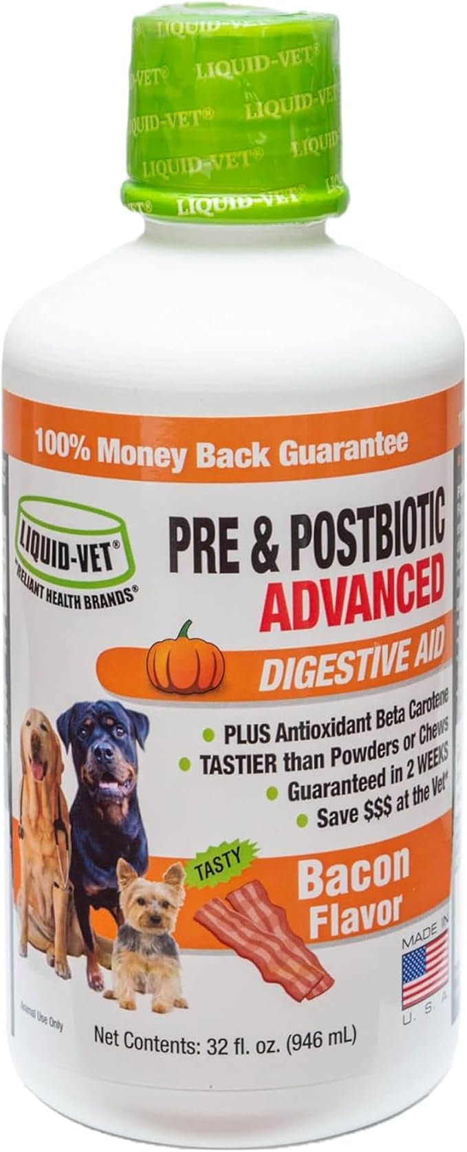 Pre & PostBiotic Dog Support - Digestive & Stool Quality, Picky Eaters