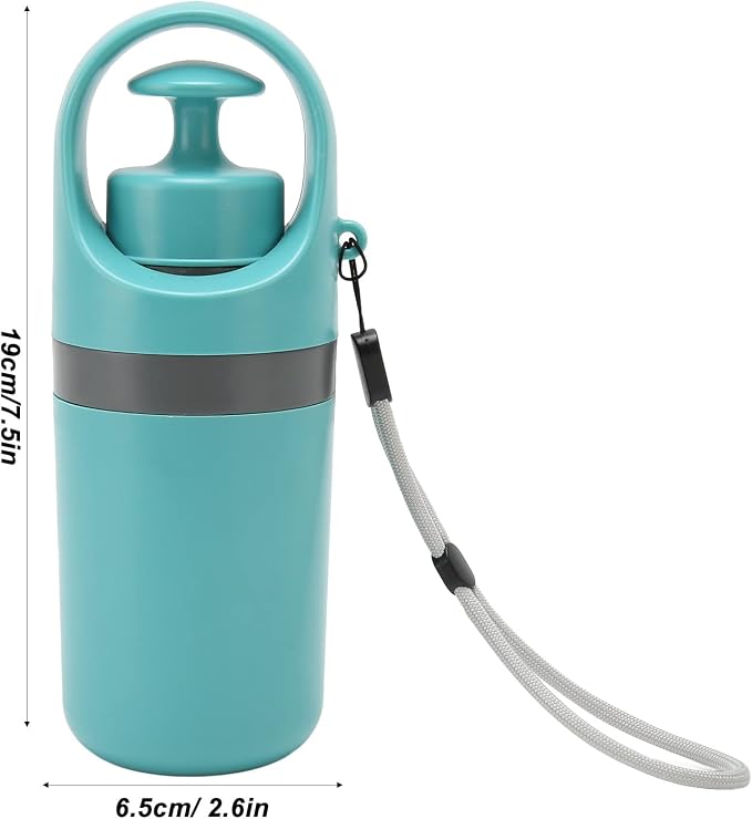 Dog Poop Scooper with Retractable Strap, ABS Material, Easily Clean Dog Waste, Lightweight Portable Dog Claw Poop Scooper, Bag Dispenser for Outdoor Walking
