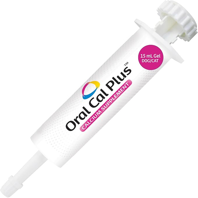 Breeder's Edge Oral Cal Plus Gel for Dogs & Cats, 3-Calcium Support, 15ml