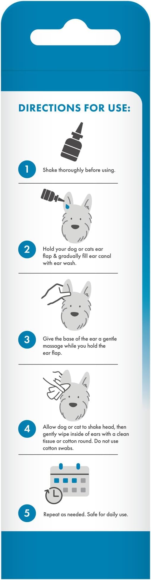TropiClean HomeVet Enzymatic Dog Ear Cleaner, 2 oz