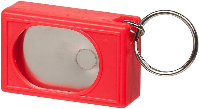 Portable Square Box Training Clicker, 2 Pcs, Red & Blue