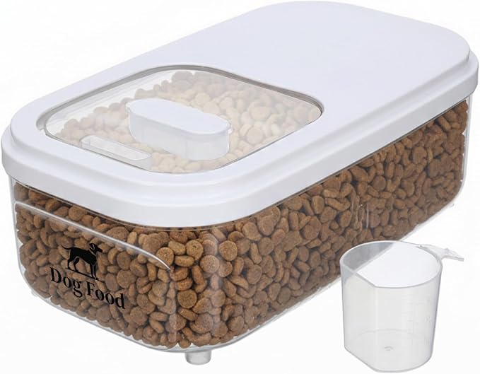 Dog Food Storage Container, 6L, Clear