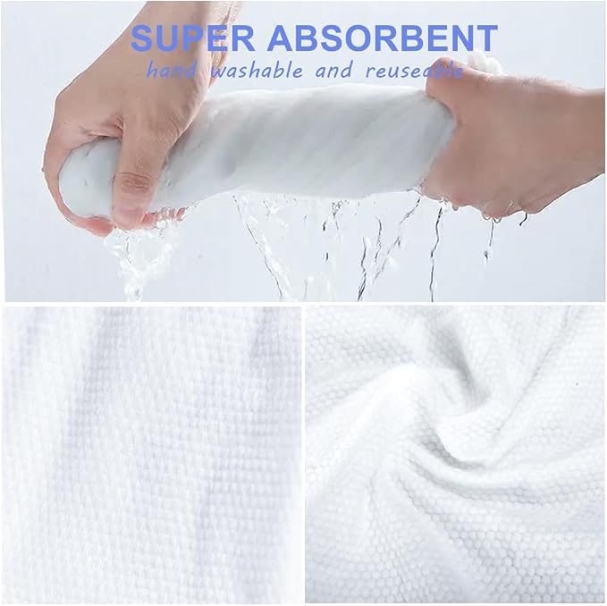 Disposable Pet Bath Towel,10 PCS Portable Pet Grooming Towels,19.6 x 21.6 inch Convenient Pet Cleaning Towel Pet Drying Towels,Absorbent Bath Towel for Medium Dog