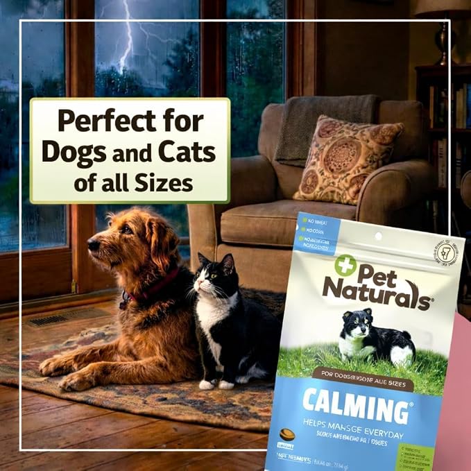 Pet Naturals Calming Chews for Dogs and Cats, Chicken, 160-Pack, 160 Count