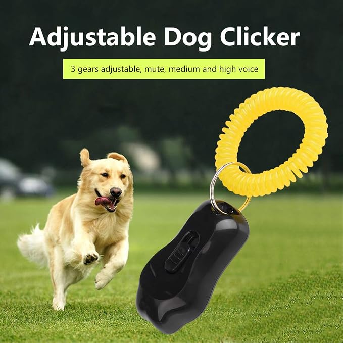 Dog Training Ring, Adjustable 3 Gears, Black