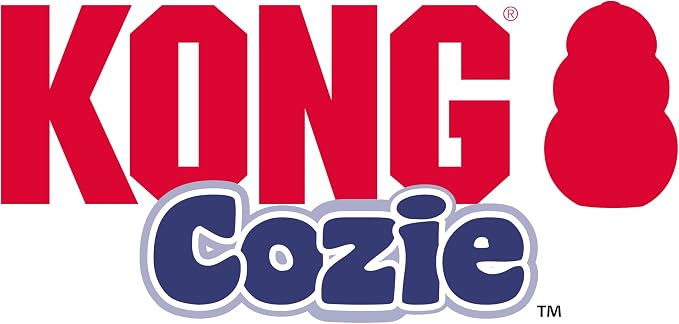 KONG Cozie Marvin Moose Plush Dog Toy, for Small/Medium Dogs | Soft Indoor Cuddle Plush Toy with a Squeaker & Minimal Stuffing, Great for Snuggling & Gentle Indoor Play
