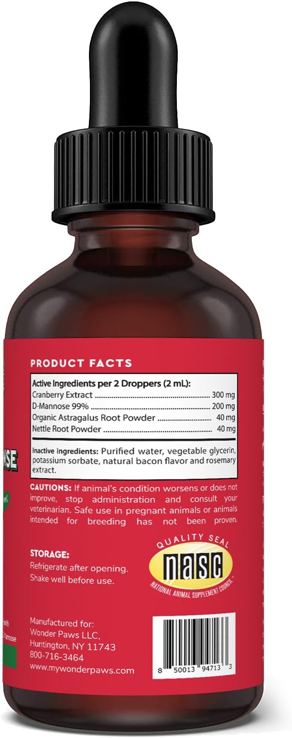 WONDER PAWS Kidney Cleanse Drops Plus Omega Max Fish Oil - for Dog's Skin and Joint Care, Kidney Health & Immune Support – Kidney Cleanse 2 Ounces - Omega Max 16 Ounces