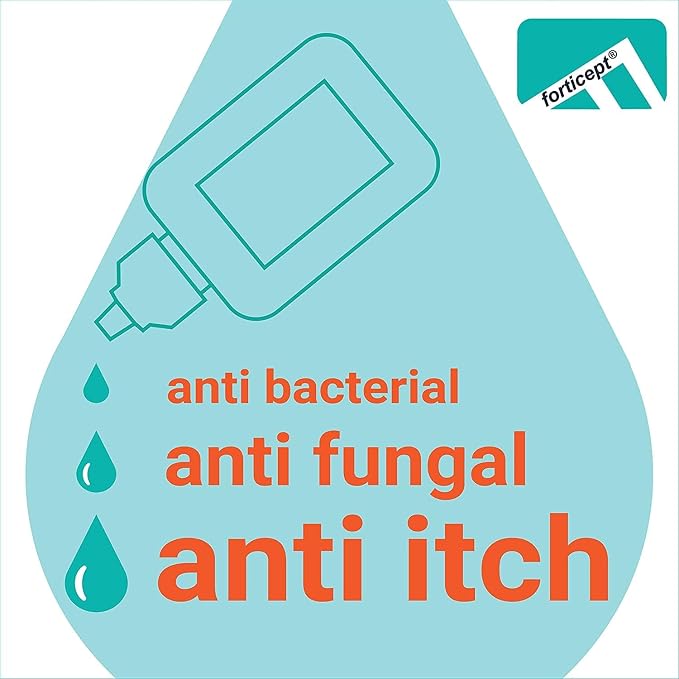 Forticept Dog Ear Infection Treatment & Wash Flush, 8 oz