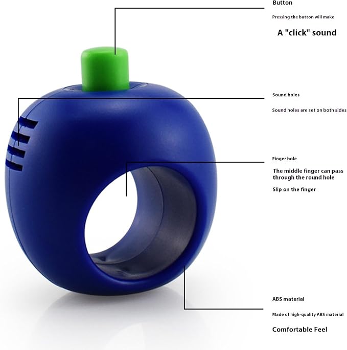 URBEST Fingertip Pet Training Clicker
