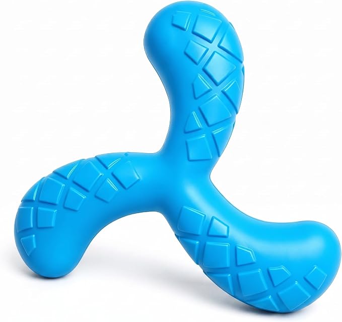 Dog Chew Toy, Durable Y-Shape Dental Toy, Royal Blue