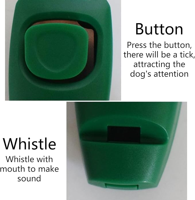 Pet Training with Keyring Dog Training Clickers Combo Perfect for Behavioral Training