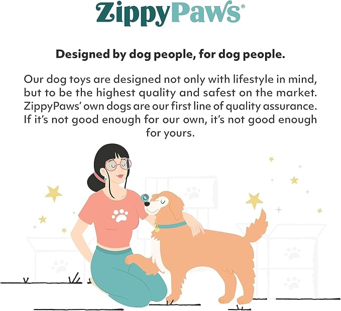 ZippyPaws - Sea Buddies Burrow, Interactive Squeaky Hide and Seek Plush Dog Toy - Seahorse Miniz, 3 Pack