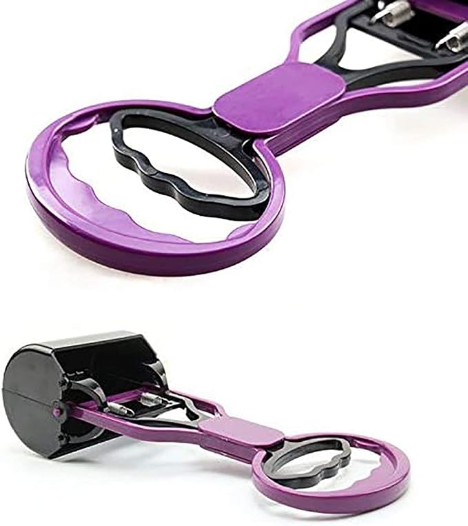 Pet Pooper Scooper for Dogs Cats Non-Breakable High Strength Material Durable Spring Easy Pick Up Grass Gravel Jaw Claw Rake for Kids Children Women Men