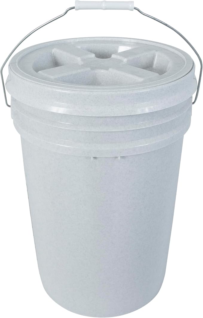 Gamma2 Vittles Vault Dog Food Storage Container, 20 Pounds, Polyethylene, gray