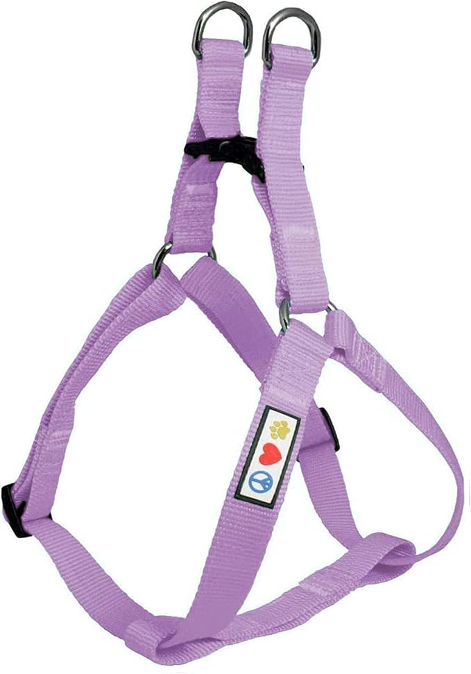 Pawtitas Value Bundle Set | Medium Dog Harness + Medium Dog Collar – Orchid Set