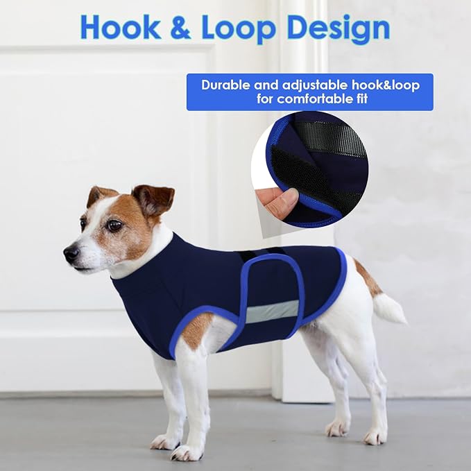 MIGOHI Dog Anxiety Relief Coat, Medium, Small