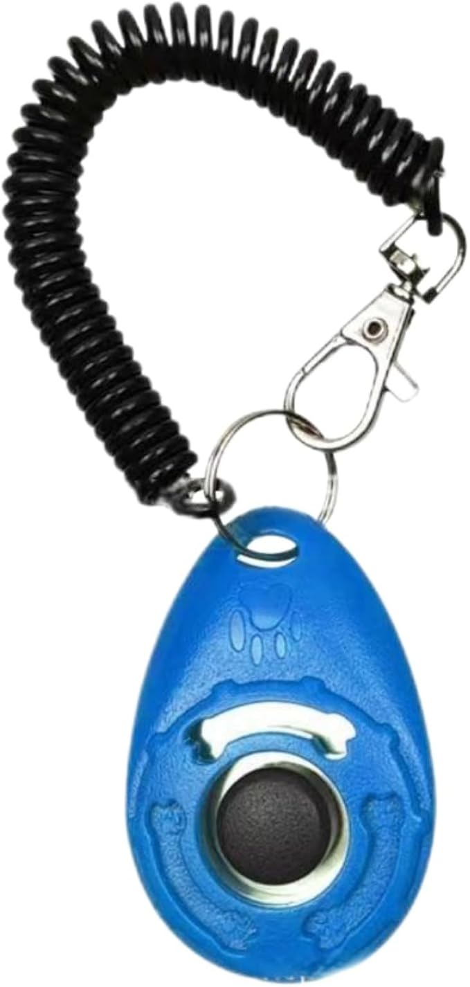 1-Pack Pet Clicker for Dogs, White