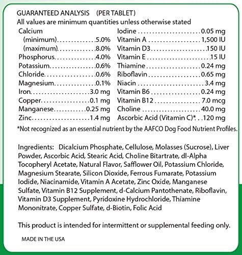 Healthy Breeds Labrador Retriever Multi-Tabs Plus Chewable Tablets 180 Count