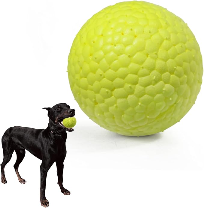 Dog Ball Toy for Aggressive Chewers, Indestructible Floating, Large Dogs
