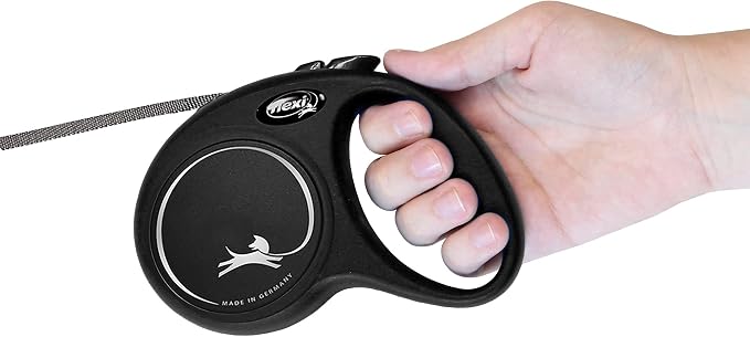 Flexi - New Classic Leash - Black - S - 16 ft